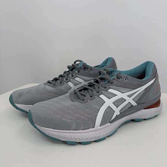 Asics Women's GEL-Nimbus 22 Running Shoes size 11 1012A587 Sheet Rock Gray/White - Picture 5 of 10